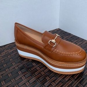 Glister platform loafers